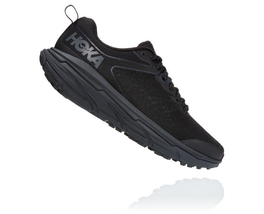 Hoka One One Mens Trail Shoes - Challenger ATR 6 - Black - GCAY14039